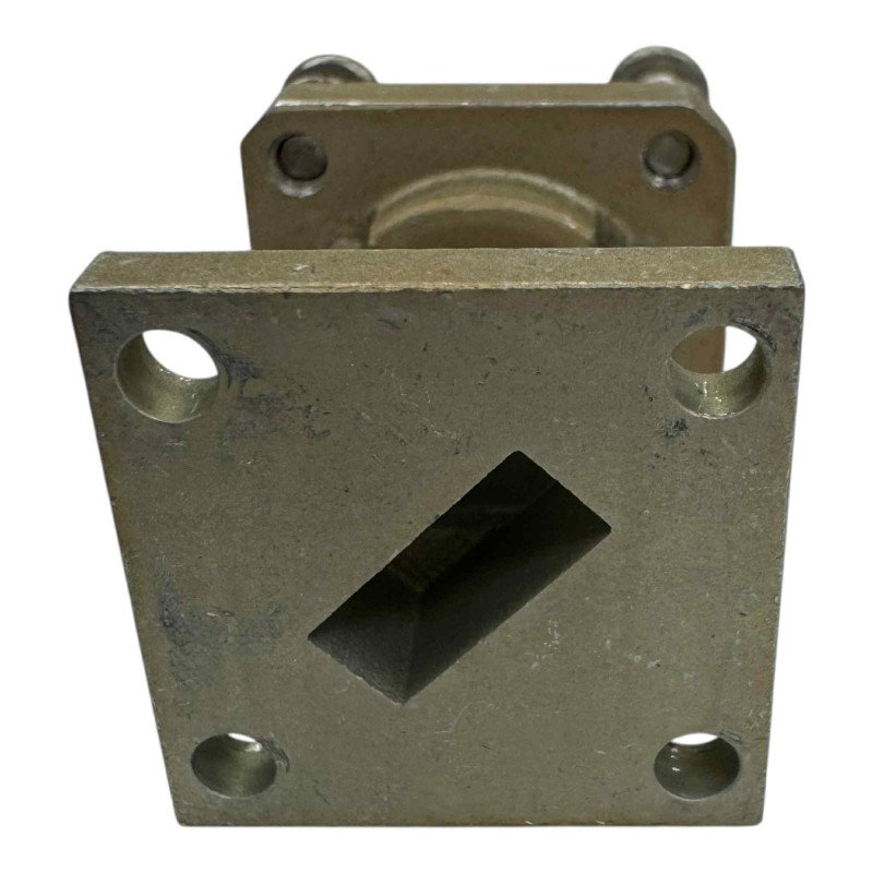 84777 Waveguide Fixed Section Adapter to 45 Degree WR42 WR-42 Length 23mm